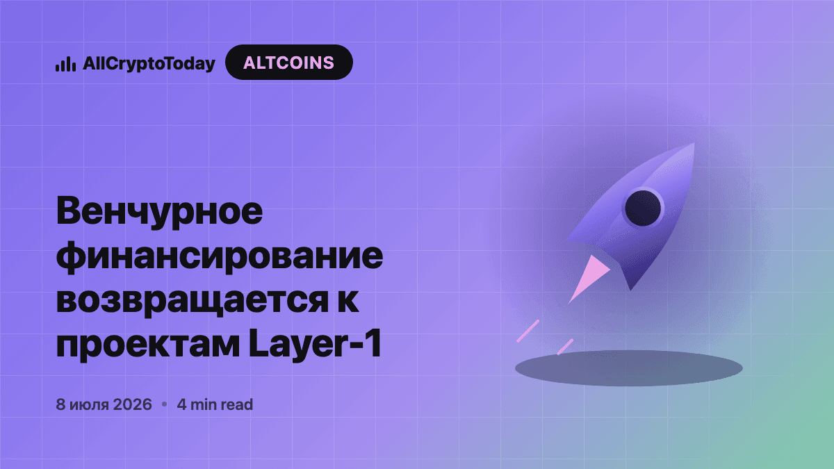 Венчурное финансирование возвращается к проектам Layer-1