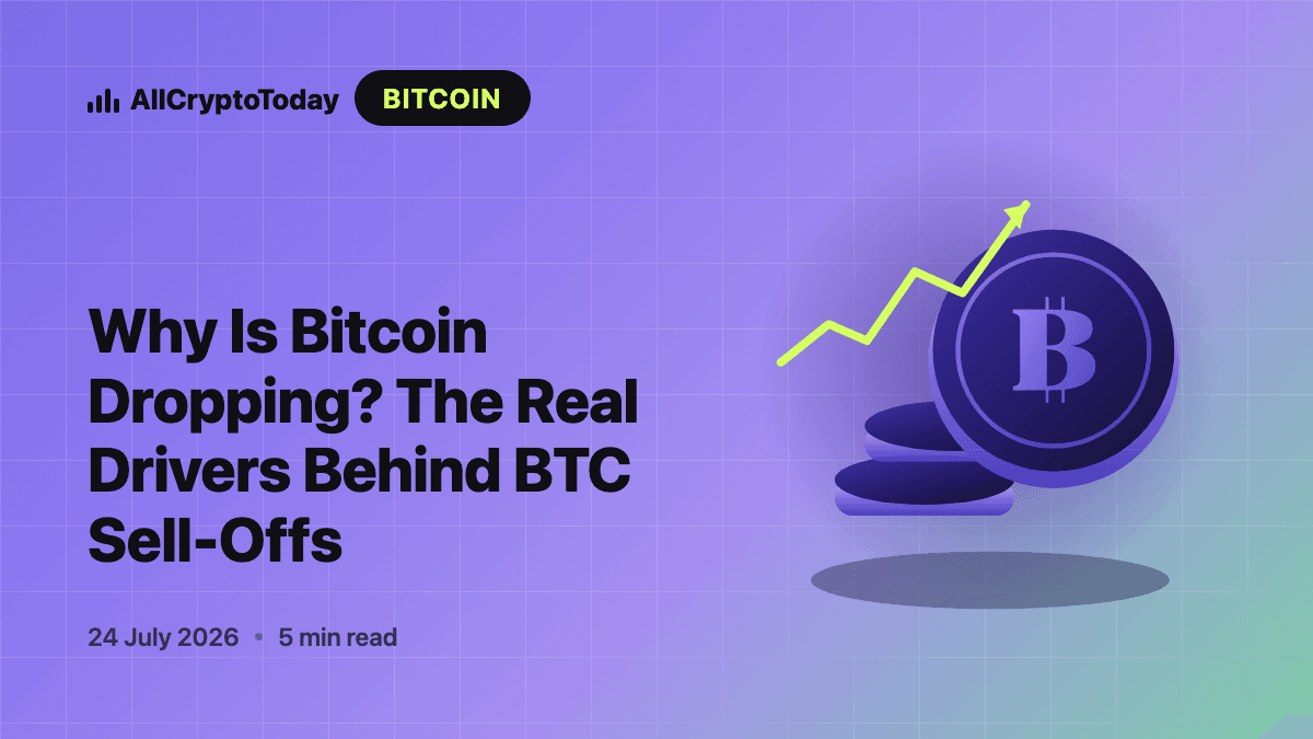 Why Is Bitcoin Dropping? The Real Drivers Behind BTC Sell-Offs