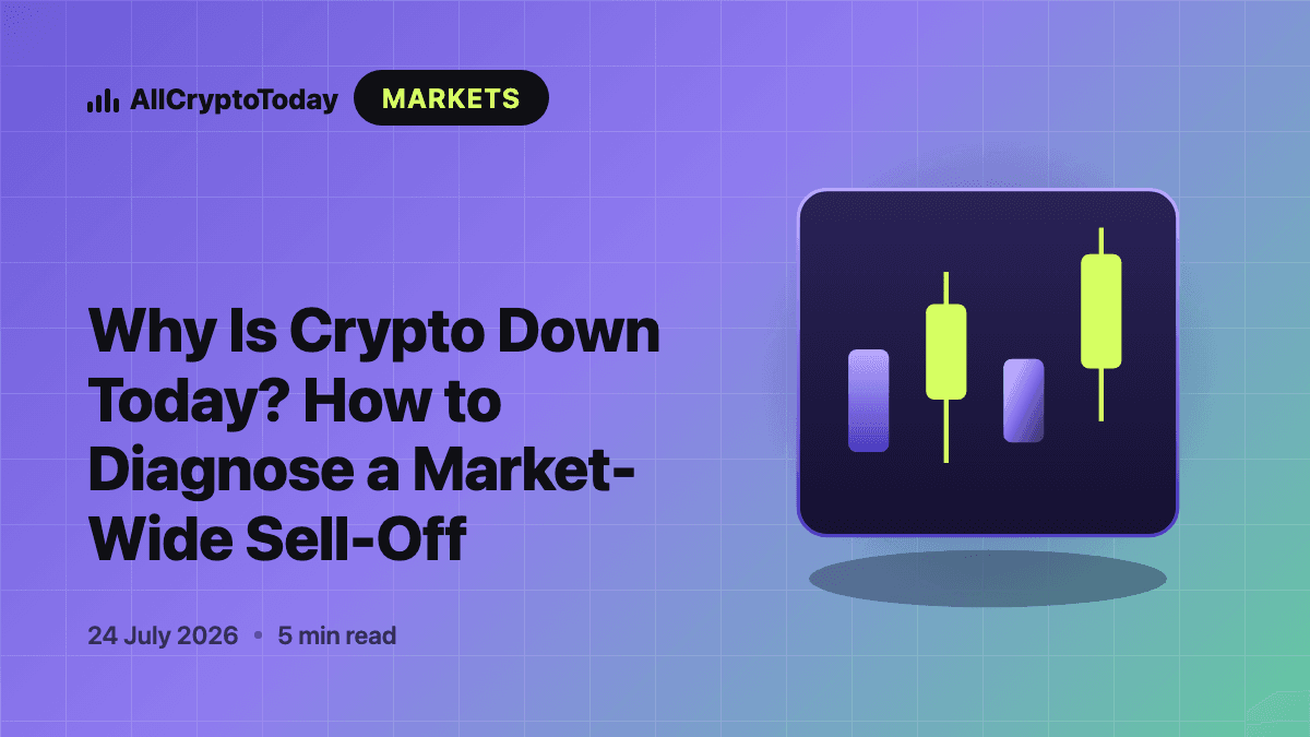 Why Is Crypto Down Today? How to Diagnose a Market-Wide Sell-Off
