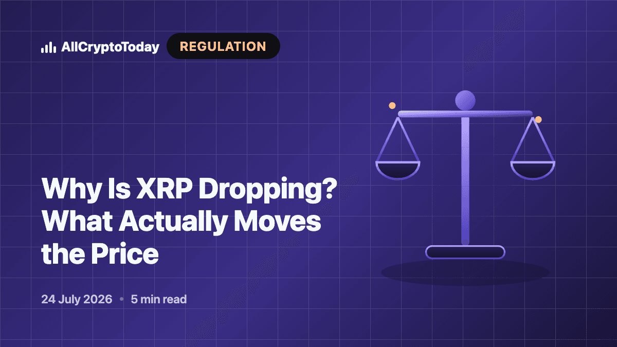 Why Is XRP Dropping? What Actually Moves the Price