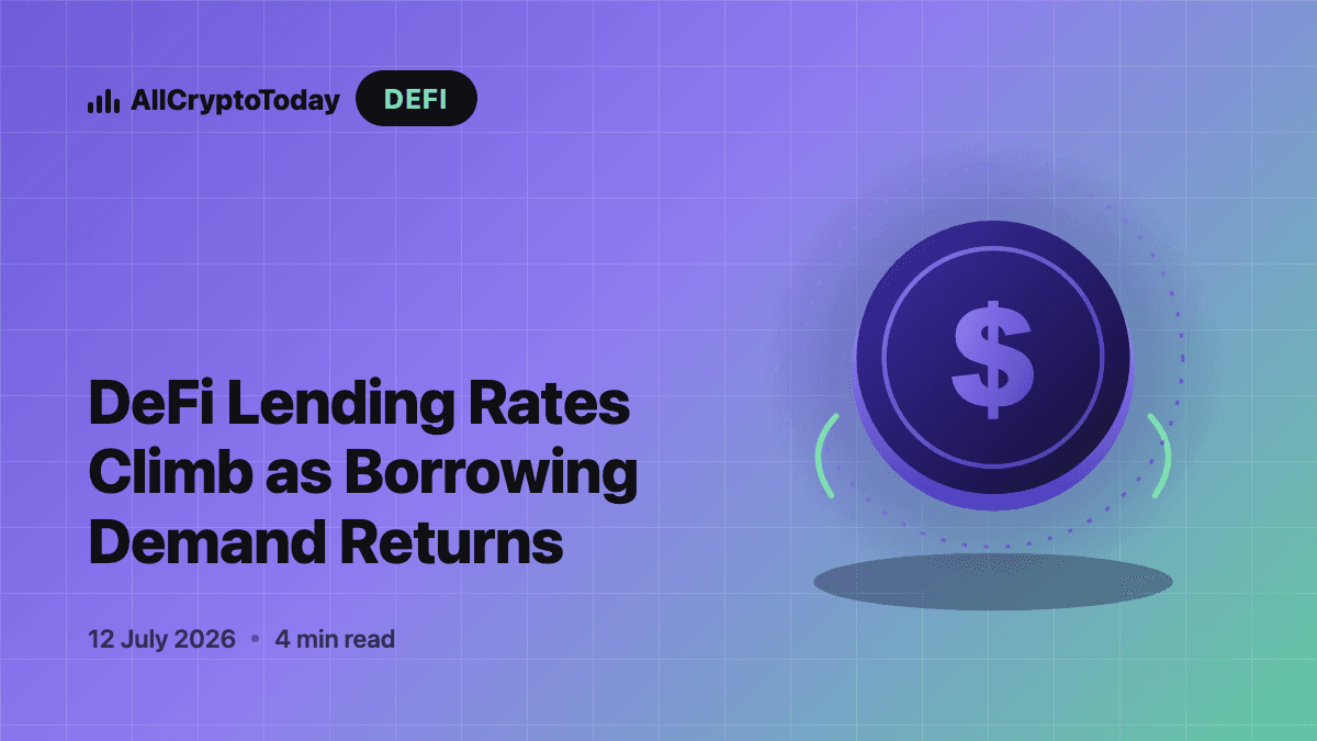 DeFi Lending Rates Climb as Borrowing Demand Returns