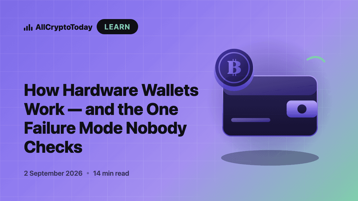 How Hardware Wallets Work — and the One Failure Mode Nobody Checks