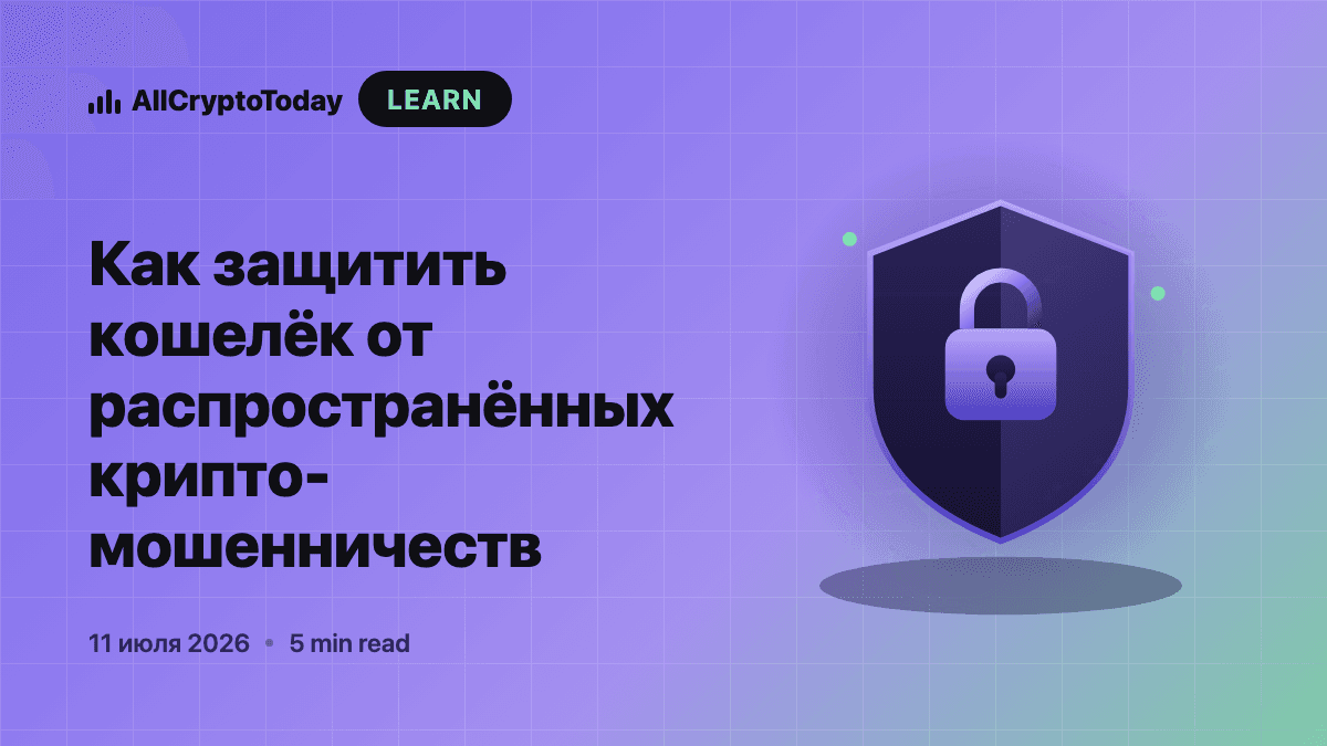 Как защитить кошелёк от распространённых крипто-мошенничеств